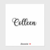 学芸名 – 手書き書道 シール (シート)