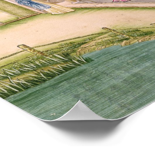 学蚕の事 ポスター (角)