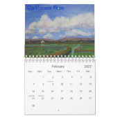 学術のカレンダー カレンダー (2月 2027)