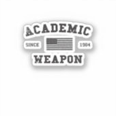 学術兵器クラシックミーム シール (正面)