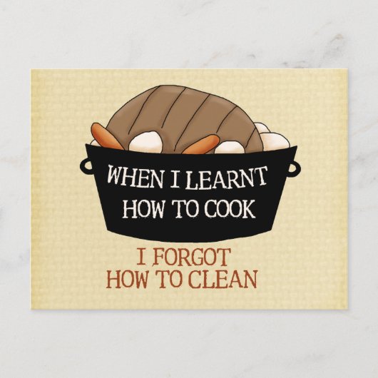 学調理師 ポストカード (正面)