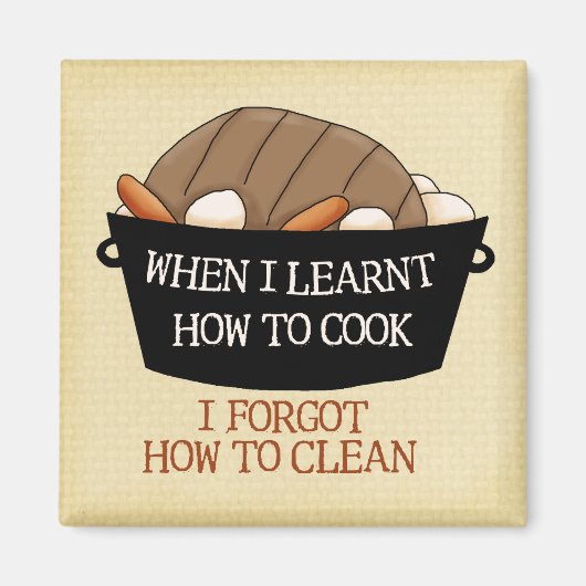 学調理師 マグネット (正面)