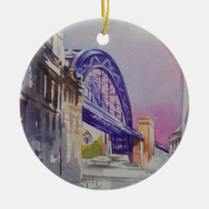 学部長からのStreet Ornamentタイン橋 セラミックオーナメント