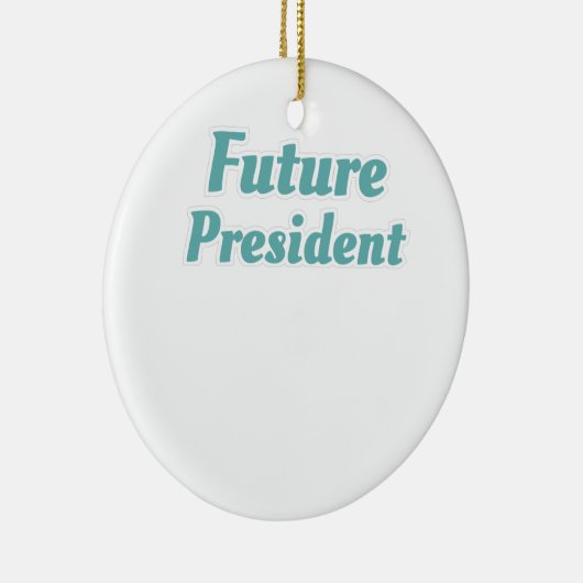 学長学生ギフト将来の学長贈り物 セラミックオーナメント (右)