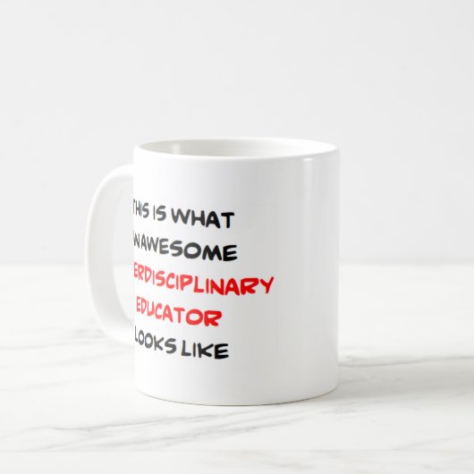 学際的先生素晴らし、 コーヒーマグカップ (正面左)