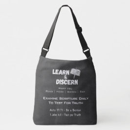 学Discernブックバッグ |モノグラム |パーソナライズされた | クロスボディバッグ