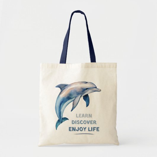 学Discover楽しむ Life Tote Bag トートバッグ (正面)