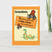 孫おかしなハロウィンバグとヒッセ カード (正面)