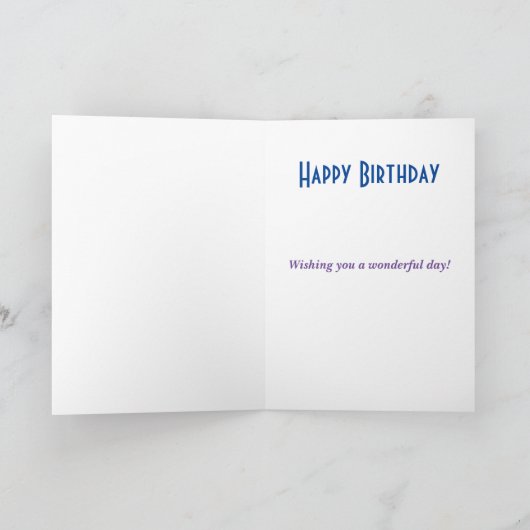 孫おもしろい誕生日 カード (内部)