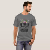 孫おもしろい退職 Tシャツ (正面フル)