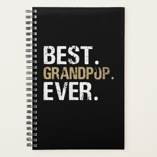 孫おもしろい | Grandpop 最高の Ever プランナー手帳 (正面)