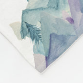 孫からの新しいおじいちゃんの詩フリースブランケット フリースブランケット (角)