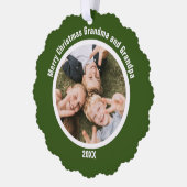 孫から祖父母 オーナメントカード (左)