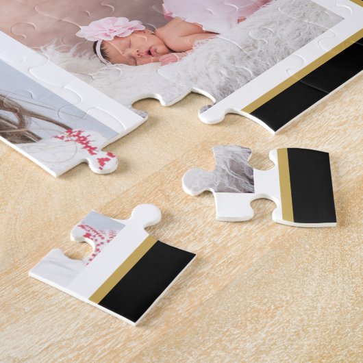 孫が祖父母素晴らしを生む4枚 ジグソーパズル (側面)