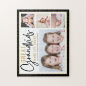 孫が祖父母素晴らしを生む4枚 ジグソーパズル (縦)