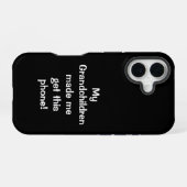 孫たちに作ってもらった… スマホケース iPhone 16ケース (裏面横)