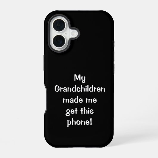孫たちに作ってもらった… スマホケース iPhone 16ケース (裏面)