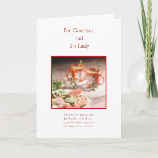 孫とその家族のために シーズンカード (正面)