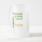 孫との採取 フロストグラスビールジョッキ (正面左)