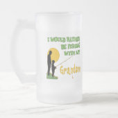 孫との採取 フロストグラスビールジョッキ (左)