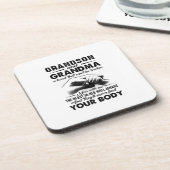 孫と祖母の絆は壊れた贈り物ではない コースター (左側)