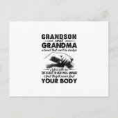 孫と祖母の絆は壊れた贈り物ではない ポストカード (正面)