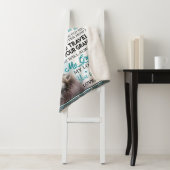 孫にパーソナライズされた宛てた手紙 シェルパブランケット (インサイチュ)