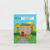 孫に対する感謝祭 カード (正面)