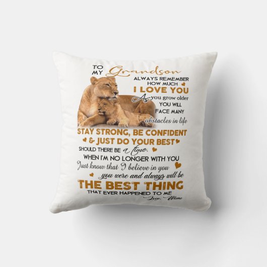 孫に クッション (裏面)