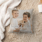 孫のカスタマイズ写真コラージュ クッション (ブランケット)