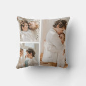 孫のカスタマイズ写真コラージュ クッション (裏面)