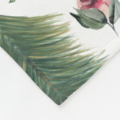 孫のクリスマスおばあちゃんグラミーナナ フリースブランケット (角)