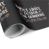 孫のクリスマスを台無しにしそうおもしろいだ ラッピングペーパー (ロールコーナー)