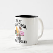 孫のスポイラーの曾祖母 ツートーンマグカップ (正面右)