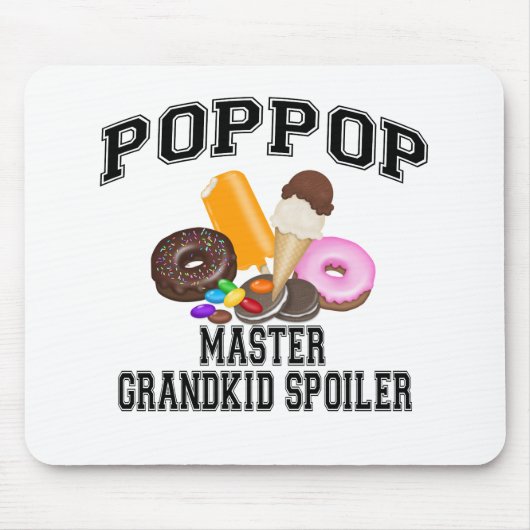 孫のスポイラーPopPop マウスパッド (正面)
