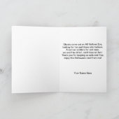 孫のハロウィン軍のカード カード (内部)