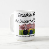 孫のマグとのすばらしい時 コーヒーマグカップ (正面左)