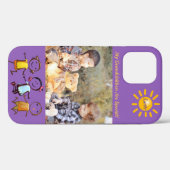 孫の写真カスタムの電話ケース Case-Mate iPhoneケース (裏面 (横))