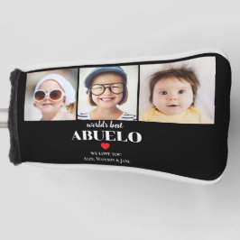 孫の写真 世界一のAbuelo おじいちゃん  ゴルフヘッドカバー