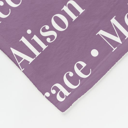 孫の名前とギギのためのギフト フリースブランケット (角)