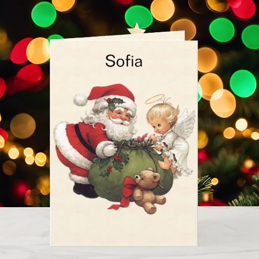 孫の名前 サンタクロース クリスマス 名前入り