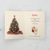 孫の名前 サンタクロース クリスマス 名前入り (内部)
