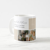 孫の喜び |写真のコラージュ | Mocha コーヒーマグカップ (正面左)