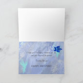 孫の場合は、明るいバブルの誕生日カード カード (内部)