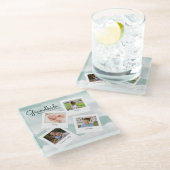 孫の孫を撮る孫 ガラスコースター (アングル)