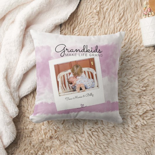 孫の孫を撮る孫 クッション (ブランケット)