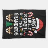 孫の家族のジョークを台無しにしそうである キッチンタオル (横)