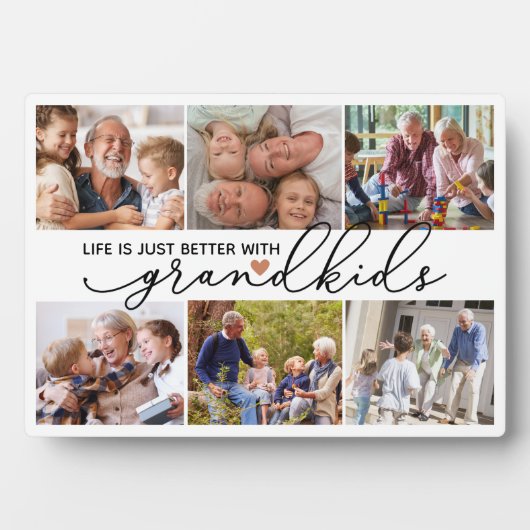 孫の方が人生は楽だ フォトプラーク (正面)