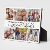 孫の方が人生は楽だ フォトプラーク (側面)