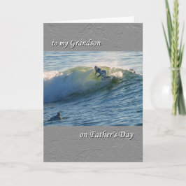 孫の父の日 – サーフィン カード